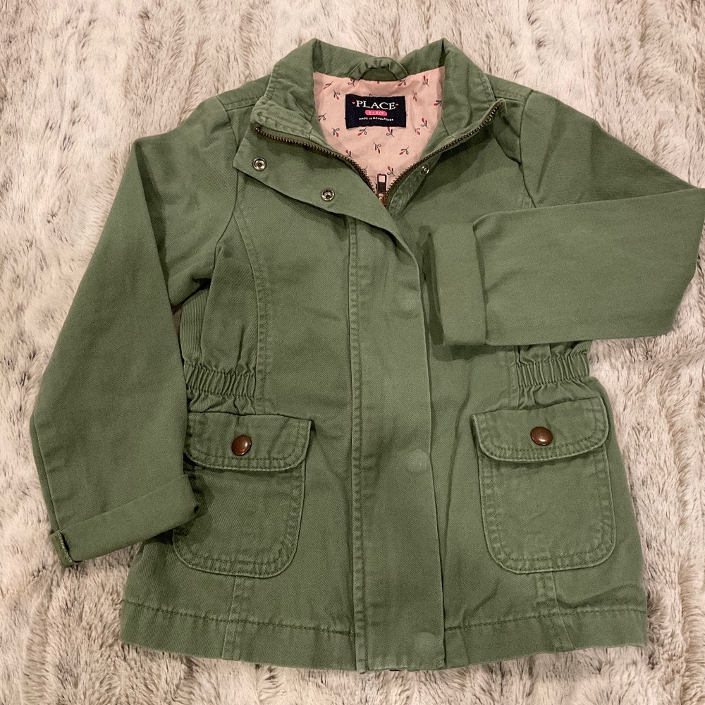 Girls Military Style jacket